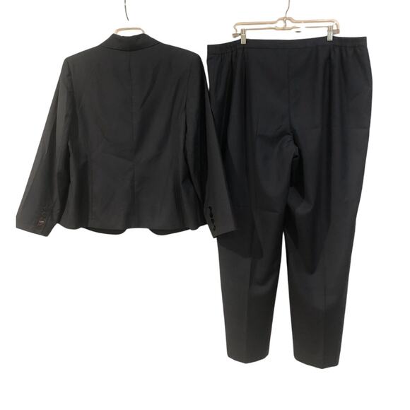 EUC Jones New York Suit Separates Navy Size 16W Jacket 22W Suit Pants - Picture 4 of 11